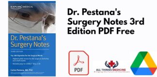 Dr. Pestana's Surgery Notes 3rd Edition PDF