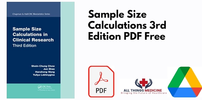 Sample Size Calculations 3rd Edition PDF