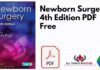 Newborn Surgery 4th Edition PDF