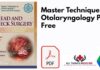 Master Techniques in Otolaryngology PDF