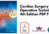 Cardiac Surgery Operative Technique 4th Edition PDF