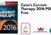 Conn's Current Therapy 2016 PDF