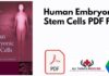 Human Embryonic Stem Cells PDF