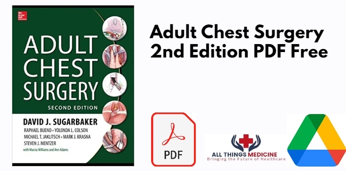 Adult Chest Surgery 2nd Edition PDF
