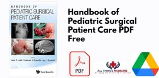 Handbook of Pediatric Surgical Patient Care PDF
