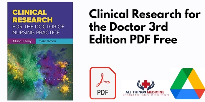 Clinical Research for the Doctor 3rd Edition PDF