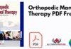 Orthopedic Manual Therapy PDF