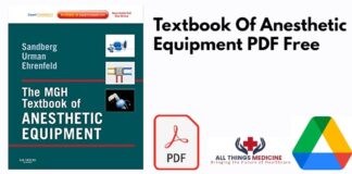 Textbook Of Anesthetic Equipment PDF