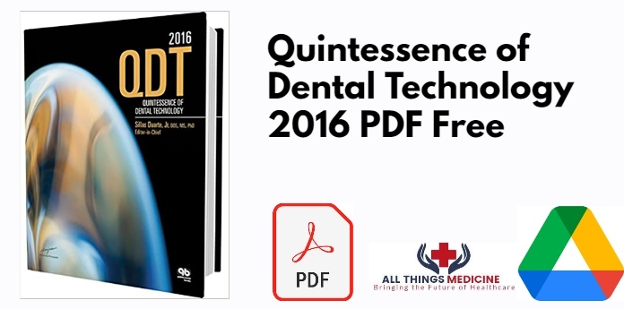Quintessence of Dental Technology 2016 PDF
