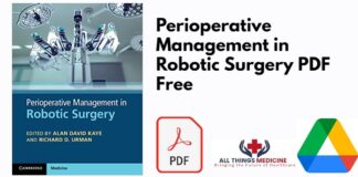 Perioperative Management in Robotic Surgery PDF