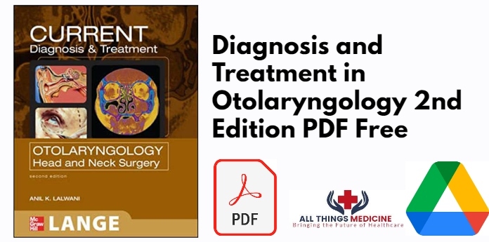 Diagnosis and Treatment in Otolaryngology 2nd Edition PDF