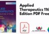 Applied Therapeutics 11th Edition PDF `