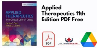 Applied Therapeutics 11th Edition PDF `