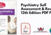 Psychiatry Self Assessment & Review 12th Edition PDF