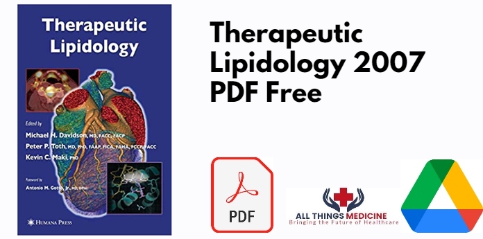 Therapeutic Lipidology 2007 PDF