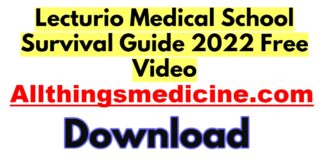 lecturio-medical-school-survival-guide-2022-free-download