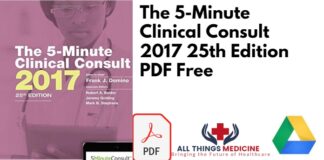 The 5Minute Clinical Consult 2017 25th Edition PDF Free