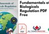 Fundamentals of Biologicals Regulation PDF