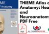 THIEME Atlas of Anatomy: Head and Neuroanatomy PDF Free