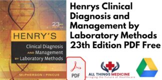 Henrys Clinical Diagnosis and Management by Laboratory Methods 23th Edition PDF Free