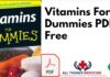 Vitamins For Dummies PDF Free