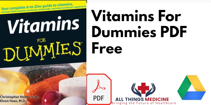 Vitamins For Dummies PDF Free
