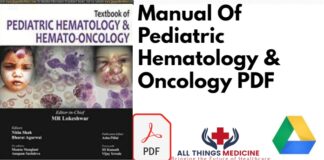 Manual Of Pediatric Hematology & Oncology PDF