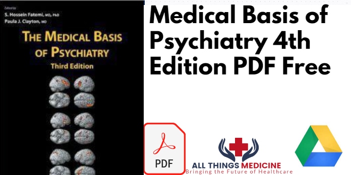 Medical Basis of Psychiatry 4th Edition PDF Free