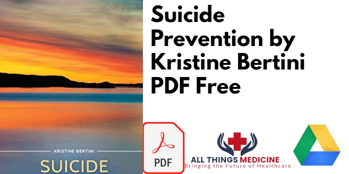 Suicide Prevention by Kristine Bertini PDF Free
