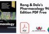 Rang & Dale's Pharmacology 9th Edition PDF